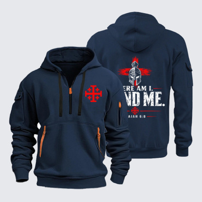 Zipper Hoodies - Here I Am Send Me