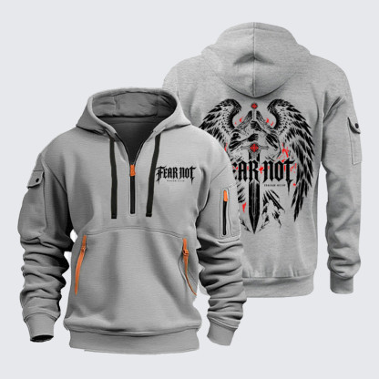 Zipper Hoodies – Fear Not Christian Angel – Isaiah 41:10