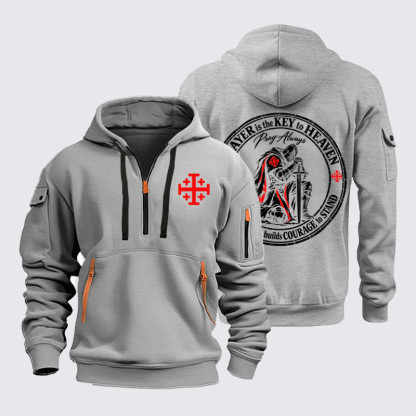 Zipper Hoodies – Prayer Is the Key to Heaven – Christian Knight
