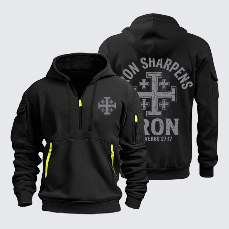Zipper Hoodies – Iron Sharpens Iron – Proverbs 27:17 