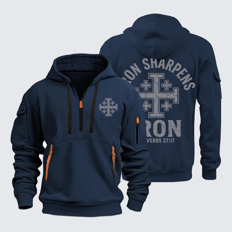 Zipper Hoodies – Iron Sharpens Iron – Proverbs 27:17 