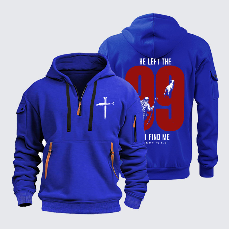 Zipper Hoodies – He Left The 99 To Find Me