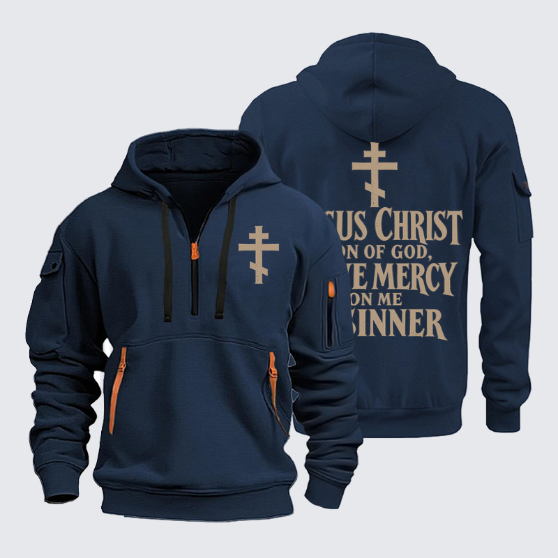 Zipper Hoodies – Jesus Christ, Son of God – Have Mercy on Me