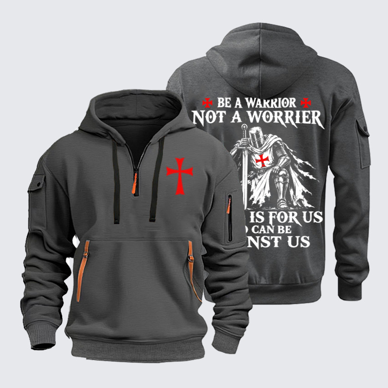 Zipper Hoodies – Be a Warrior, Not a Worrier – Christian Knight