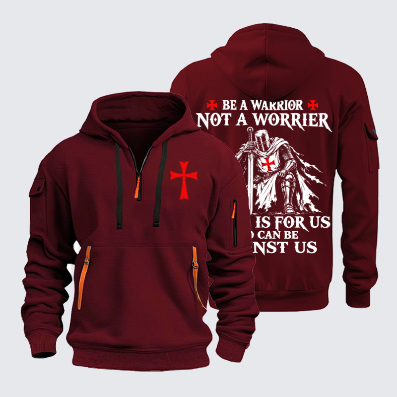 Zipper Hoodies – Be a Warrior, Not a Worrier – Christian Knight