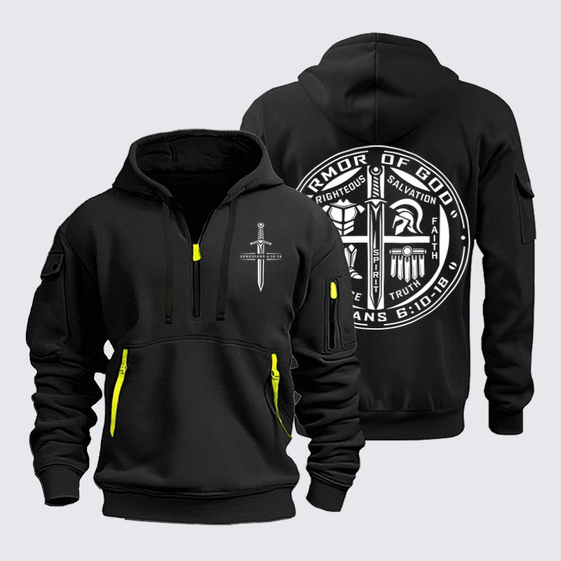 Zipper Hoodies – Armor of God – Ephesians 6:10–18 Christian Warrior