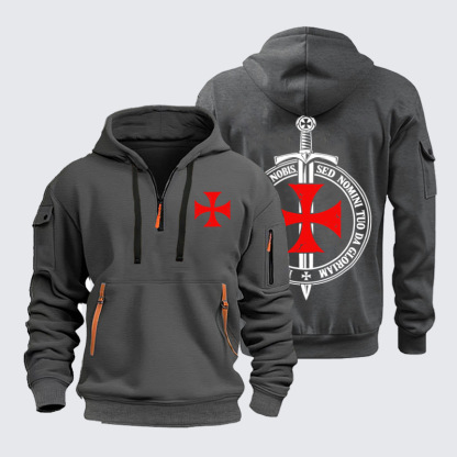 Zipper Hoodies – Non Nobis Domine, Non Nobis, Sed Nomini Tuo Da Gloriam