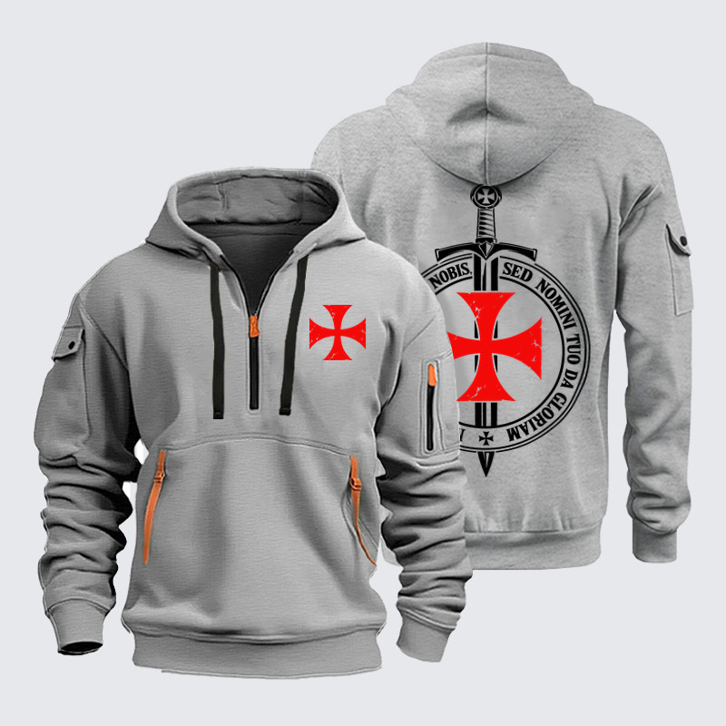 Zipper Hoodies – Non Nobis Domine, Non Nobis, Sed Nomini Tuo Da Gloriam