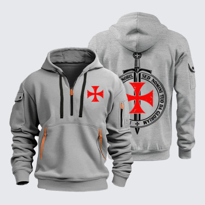 Zipper Hoodies – Non Nobis Domine, Non Nobis, Sed Nomini Tuo Da Gloriam