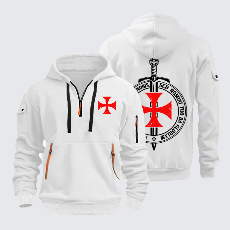Zipper Hoodies – Non Nobis Domine, Non Nobis, Sed Nomini Tuo Da Gloriam