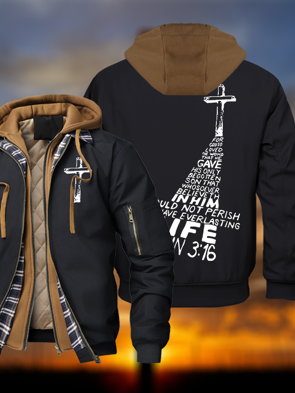 [Copy]Teach Love Inspire Hooded Bomber Jacket