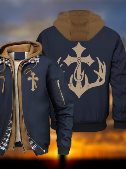 Sacred Hunt Hooded Bomber Jacket