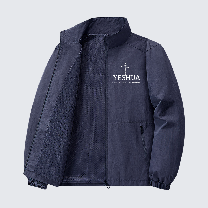 Yeshua King Of Kings Lord Of Lords Jesus God Christian Quick-Dry Lightweight Jacket