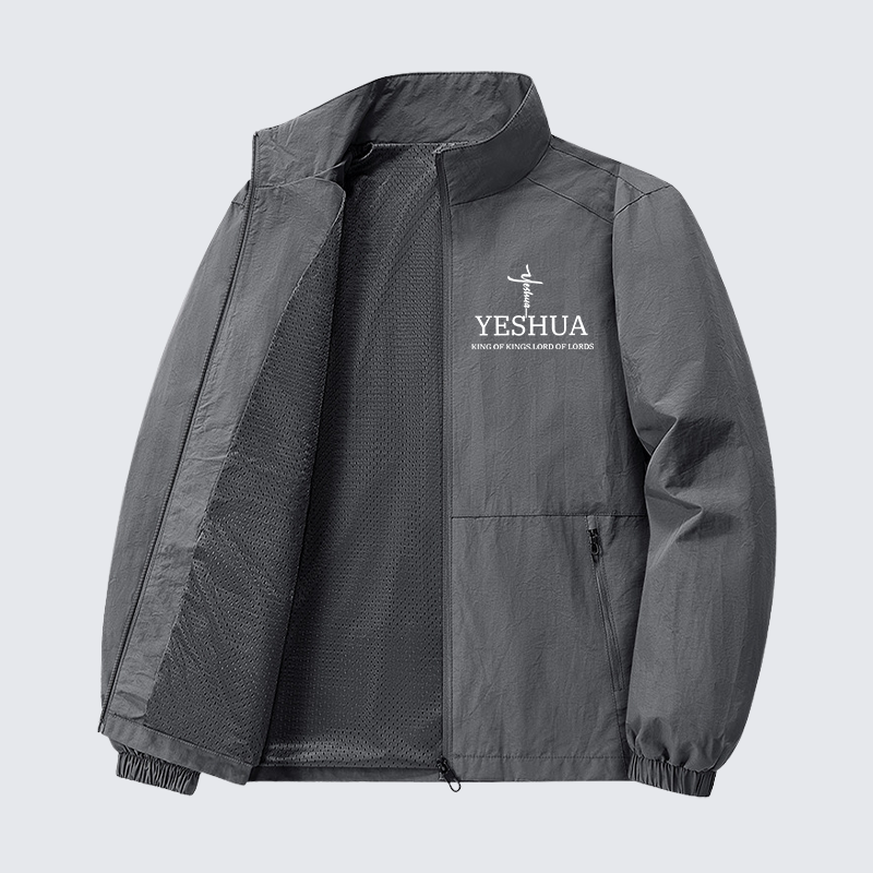 Yeshua King Of Kings Lord Of Lords Jesus God Christian Quick-Dry Lightweight Jacket
