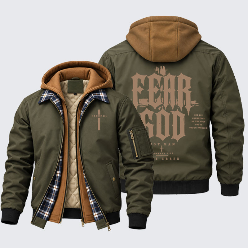 Hooded Bomber Jacket - Fear God   