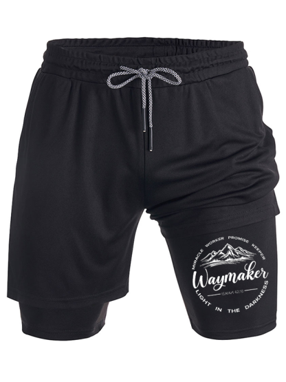 Waymaker, Isaiah 42:16 Christian Performance Shorts