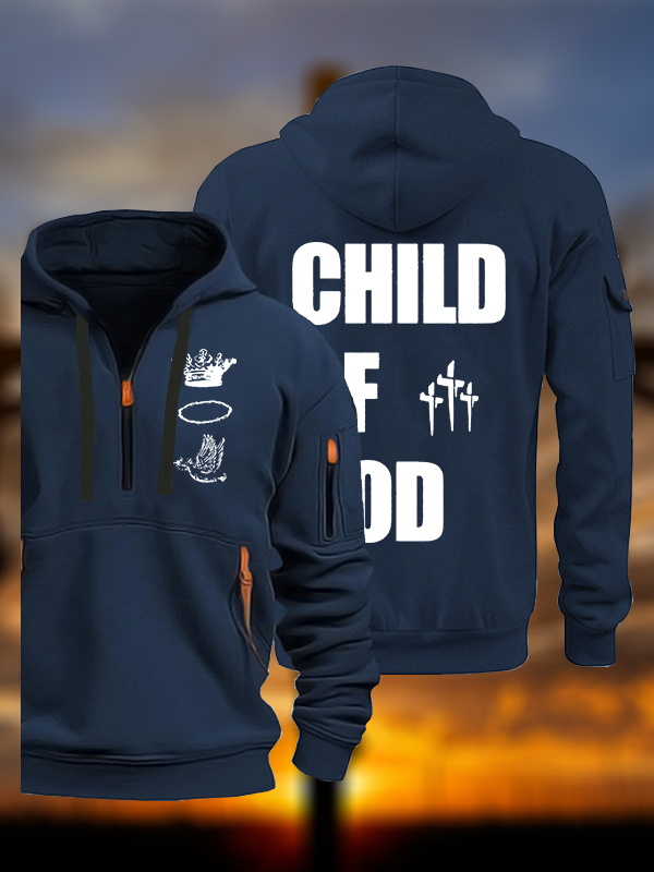Child Of God Jesus God Christian Zipper Hoodies