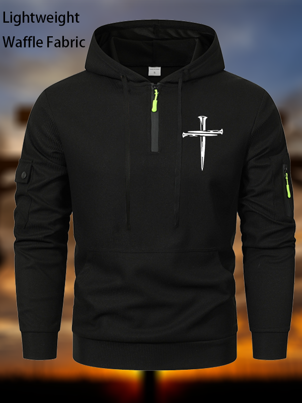 Cross Zipper Hoodies