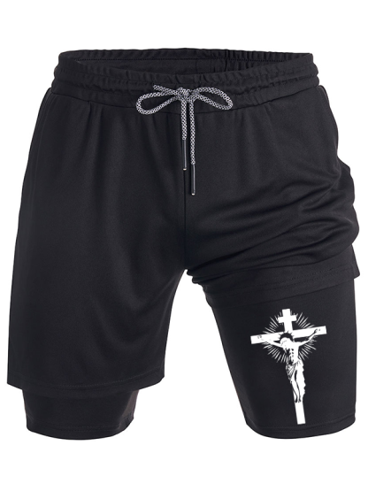 Cross Christian Christian Performance Shorts