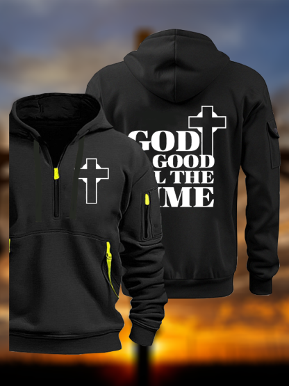 God Is Good Jesus God Christian Zipper Hoodies