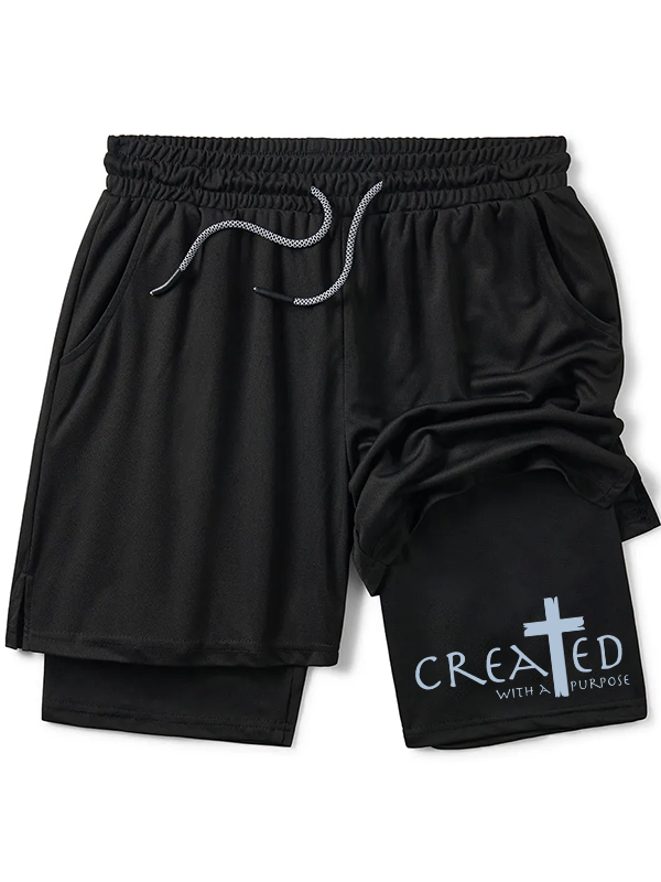 Created with a Purpose Christian Performance Shorts