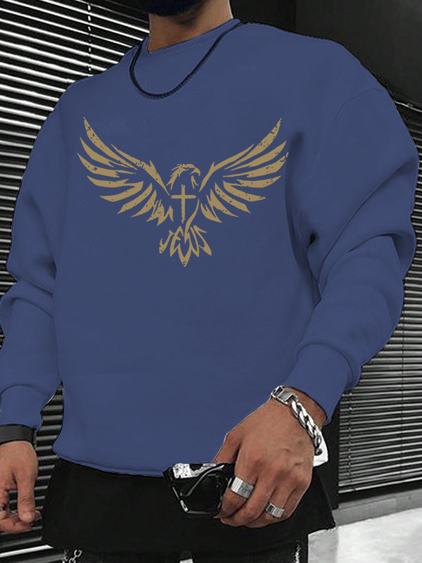 Wings Like Eagles Christian Sweatshirt