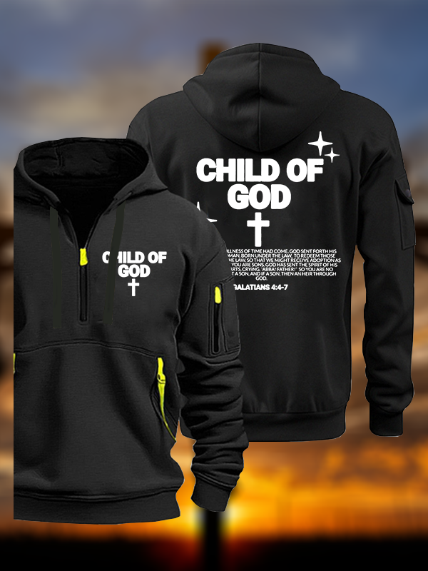 Child Of God Jesus God Christian Zipper Hoodies