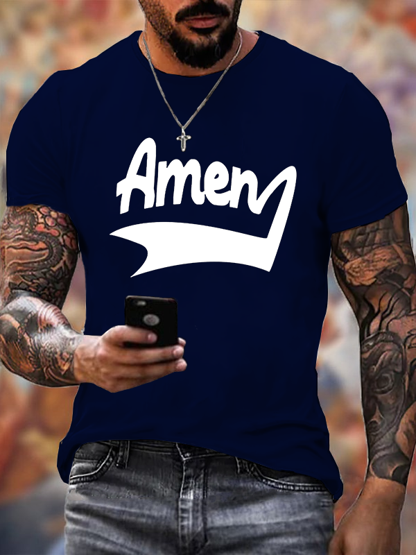 Classic Cotton Tee - Amen -soulsbelief