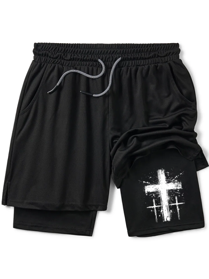 Cross Christian Performance Shorts