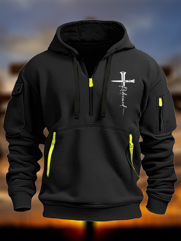 Cross Redeemed Zipper Hoodies