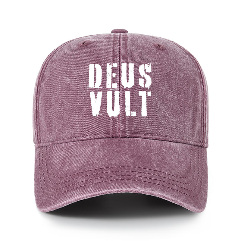 Heritage Washed Cap - Deus Vult 