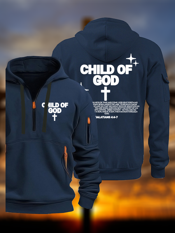 Child Of God Jesus God Christian Zipper Hoodies