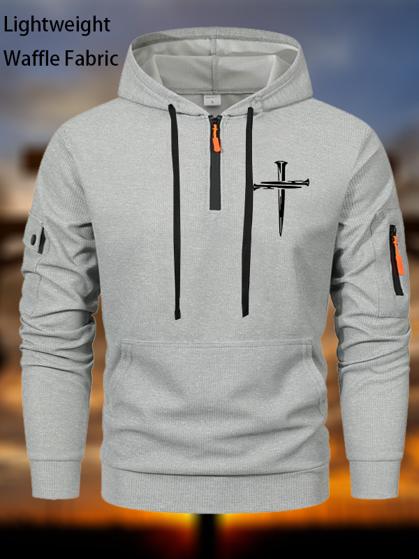 Cross Zipper Hoodies