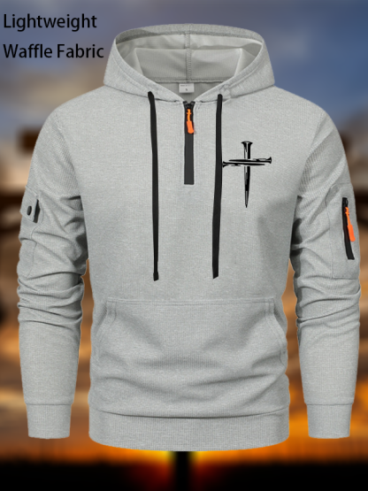 Cross Zipper Hoodies