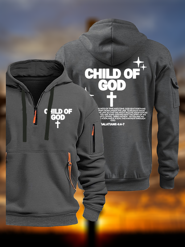 Child Of God Jesus God Christian Zipper Hoodies