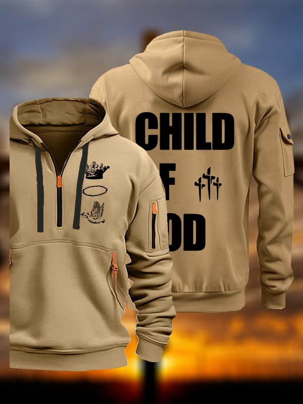 Child Of God Jesus God Christian Zipper Hoodies