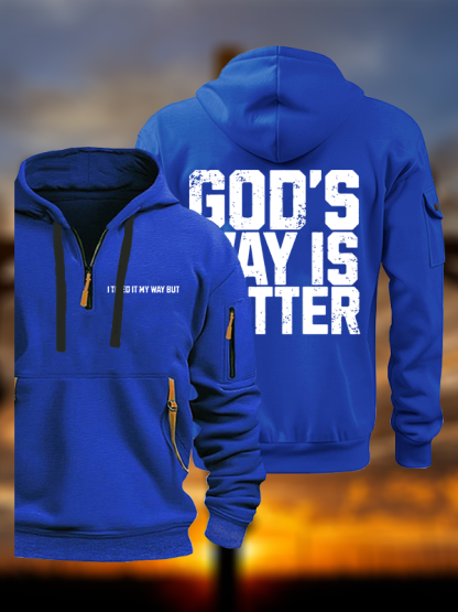 God's Way Is Better Jesus God Christian Zipper Hoodies