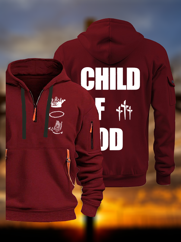 Child Of God Jesus God Christian Zipper Hoodies