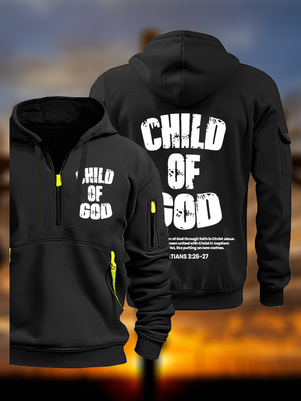 Child Of God Jesus God Christian Zipper Hoodies