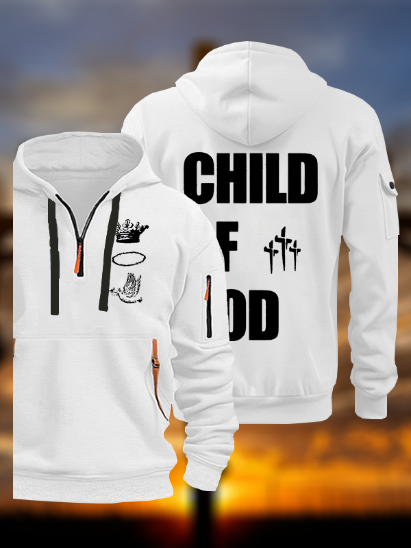 Child Of God Jesus God Christian Zipper Hoodies
