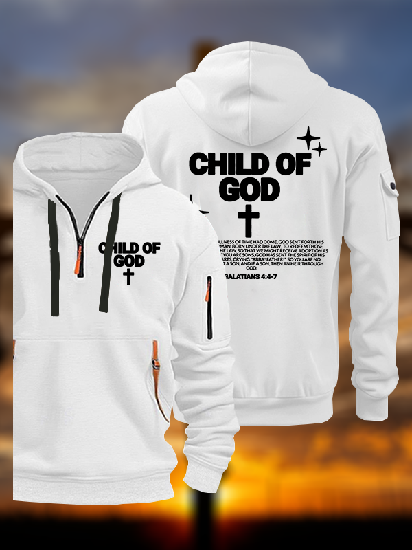 Child Of God Jesus God Christian Zipper Hoodies