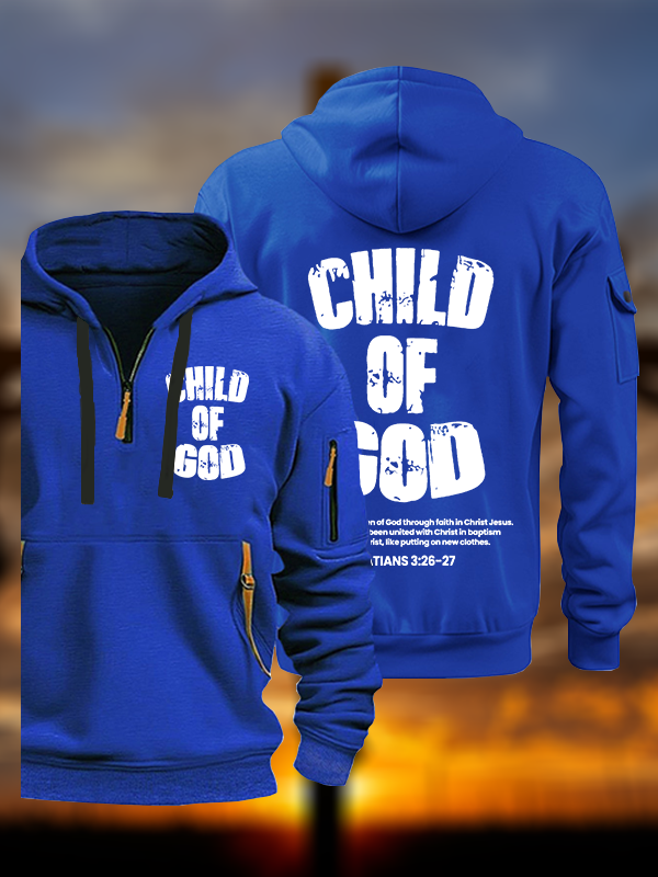 Child Of God Jesus God Christian Zipper Hoodies