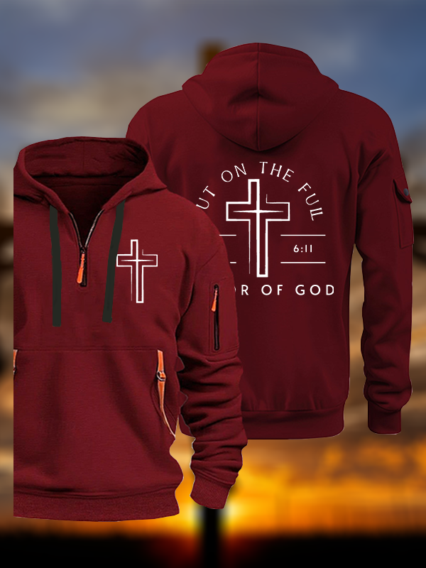 Armor Of God Jesus God Christian Zipper Hoodies