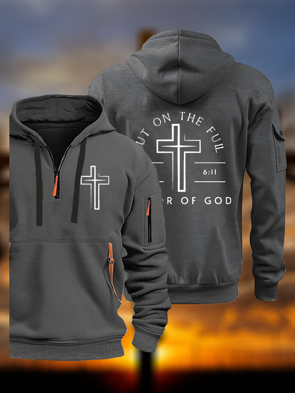 Armor Of God Jesus God Christian Zipper Hoodies