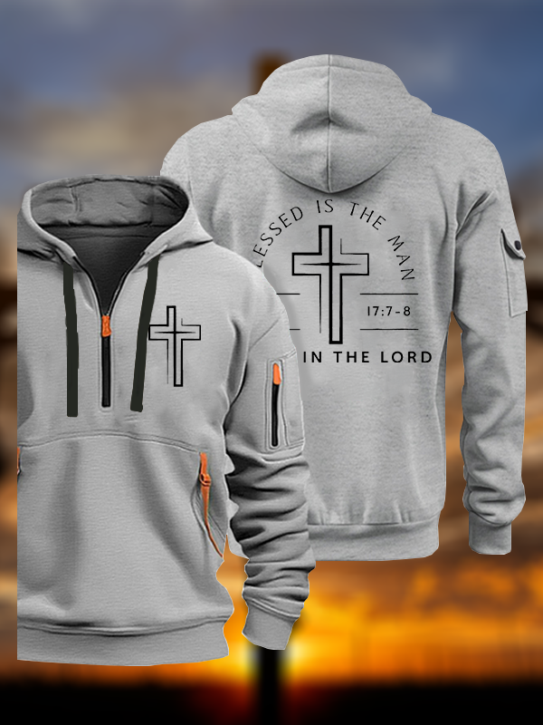 Trust In The Lord Jesus God Christian Zipper Hoodies