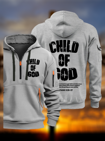 Child Of God Jesus God Christian Zipper Hoodies