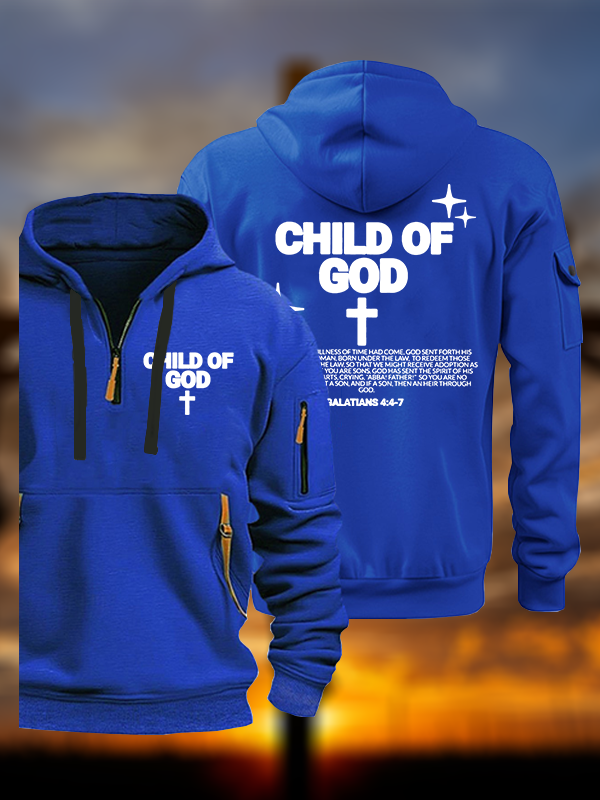 Child Of God Jesus God Christian Zipper Hoodies