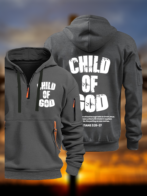 Child Of God Jesus God Christian Zipper Hoodies