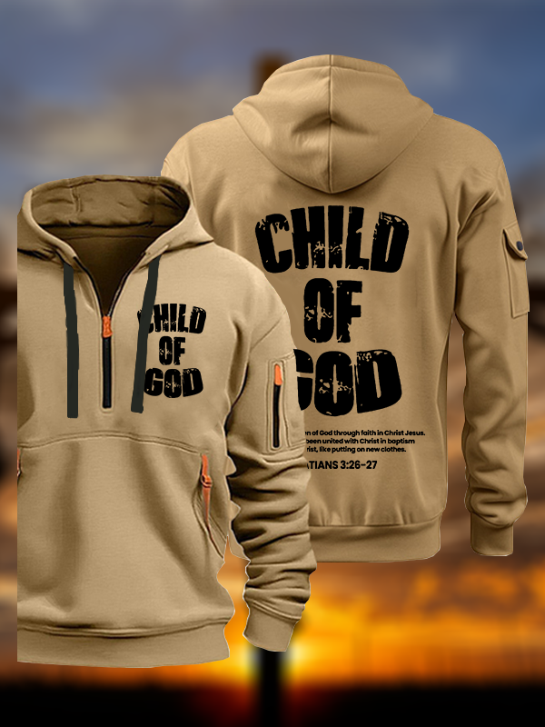 Child Of God Jesus God Christian Zipper Hoodies