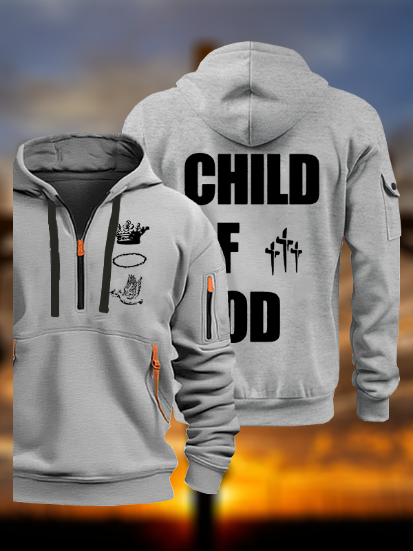 Child Of God Jesus God Christian Zipper Hoodies